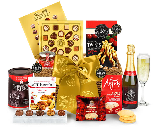 Valentine's Day Cotswold Hamper With Prosecco